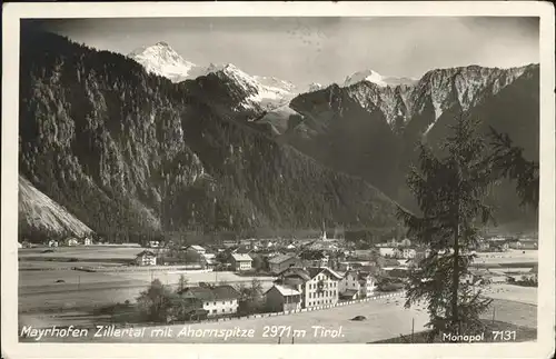 Mayrhofen Ahornspitze Kat. Mayrhofen