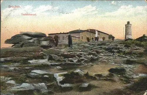 Brocken Teufelskanal Kat. Wernigerode