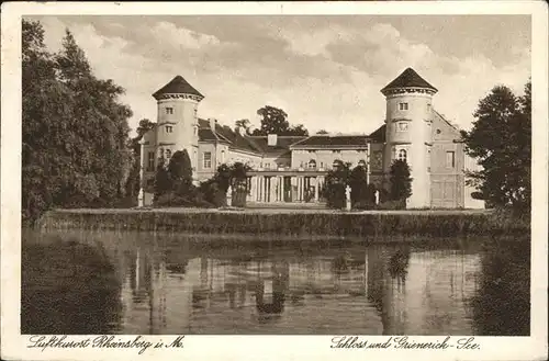 Rheinsberg Schloss
Griemerich-See Kat. Rheinsberg