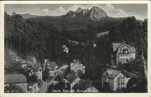 Rathen Saechsische Schweiz Kurort Kat. Rathen Sachsen