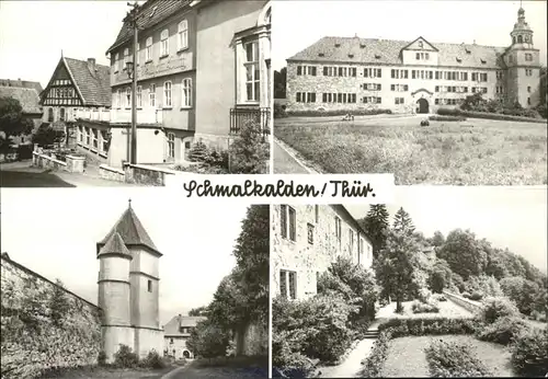 Schmalkalden Gasthaus zur Wilhelmsburg Wilhelmsburg Schloss Kat. Schmalkalden