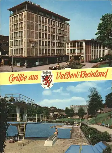 Velbert Stadtsparkasse Freibad Hallenbad Kat. Velbert