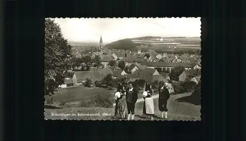 Braeunlingen Gesamtansicht Trachten Kat. Braeunlingen