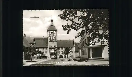 Braeunlingen Muehlentor Kat. Braeunlingen