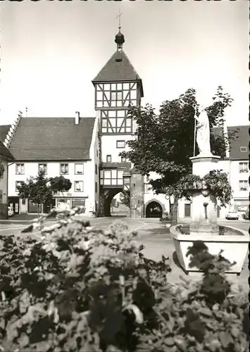 Braeunlingen Stadttor Kat. Braeunlingen