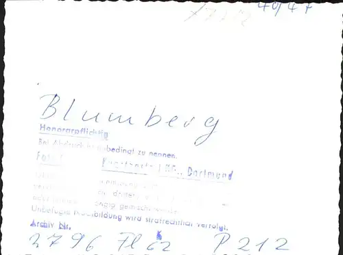 Blumberg Baden Luftbild / Blumberg /Schwarzwald-Baar-Kreis LKR