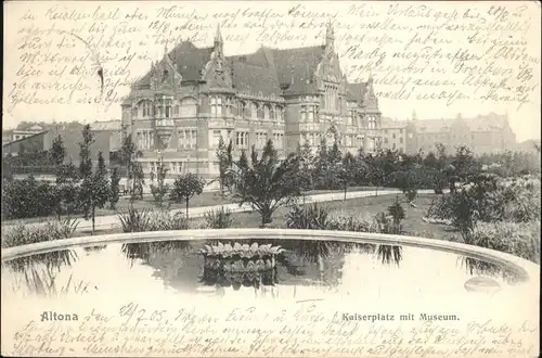 Altona Hamburg Kaiserplatz Museum Kat. Hamburg