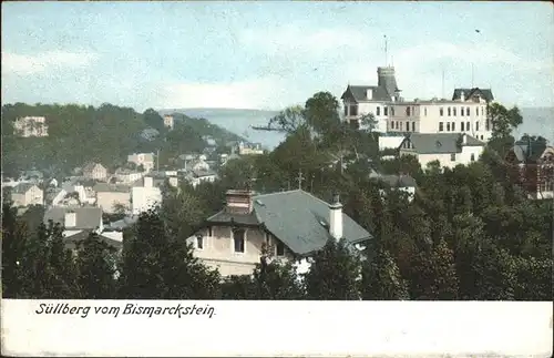 Blankenese Suellberg Bismarckstein Kat. Hamburg