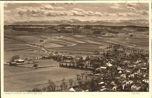 Andechs Gebirgsblick Kat. Andechs