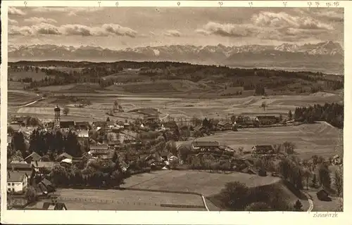 Andechs Gebircgsblick Kat. Andechs