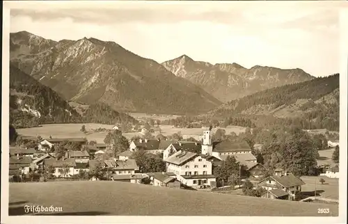 Fischbachau Gesamtansicht Kat. Fischbachau