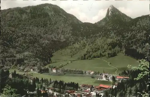 Kreuth Tegernsee Panorama Kat. Kreuth