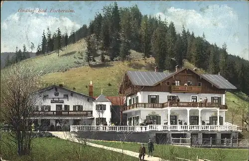 Fischbachau Gasthof Bad Fischeralm Kat. Fischbachau