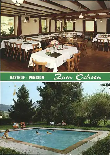 Zell Harmersbach Gasthof Pension Zum Ochsen Kat. Zell am Harmersbach