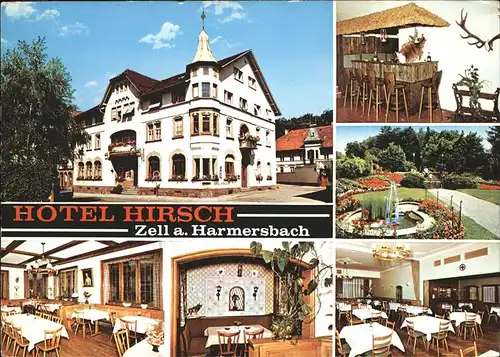 Zell Harmersbach Hotel Hirsch Kat. Zell am Harmersbach