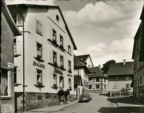 Zell Harmersbach Kirchstrasse Brauerei Baeren Kat. Zell am Harmersbach
