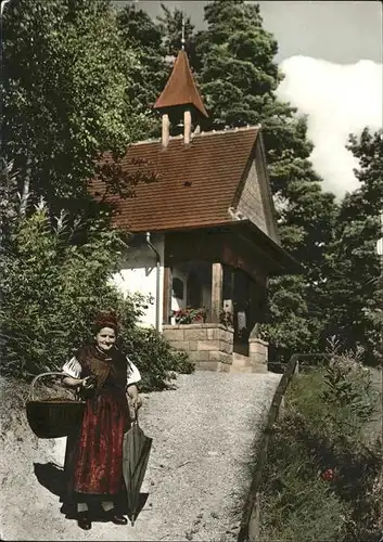 Kappelrodeck Kriegergedaechtniskapelle Kappelrodecker Tracht Kat. Kappelrodeck