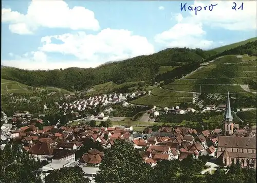 Kappelrodeck Wein- Luftkurort Kat. Kappelrodeck