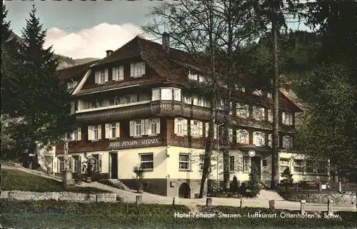 Kappelrodeck Ottenhofen i. Schwarzwald Hotel Pension Sternen Kat. Kappelrodeck