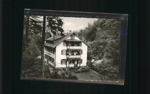 Kappelrodeck Gasthof u. Pension Edelfrauengrab Kat. Kappelrodeck