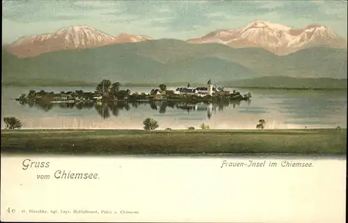 Chiemsee Fraueninsel Kat. Chiemsee