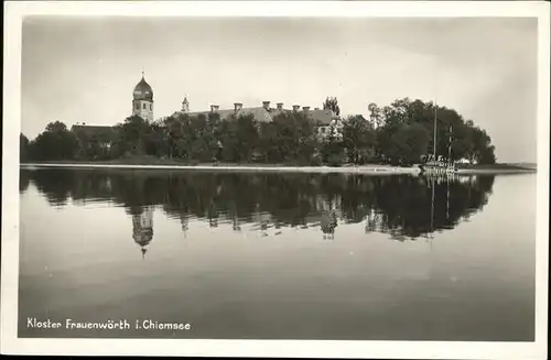 Chiemsee Kloster Frauenwoerth Kat. Chiemsee