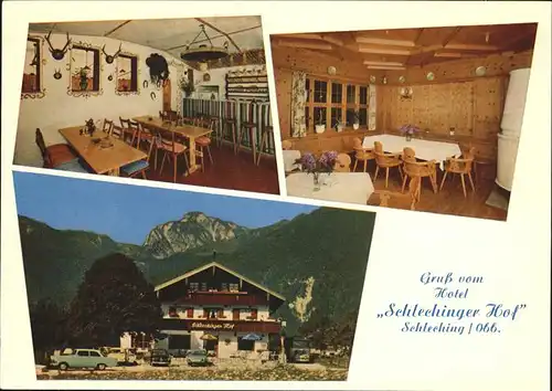 Schleching Hotel Schlechinger Hof Kat. Schleching