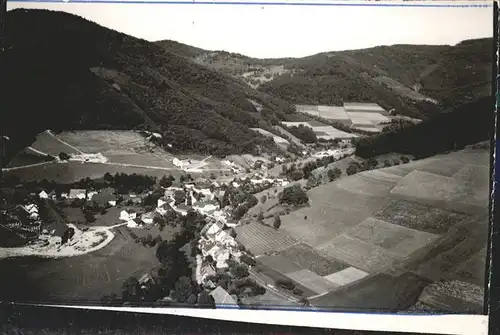 Oberprechtal Fliegeraufnahme  Kat. Elzach