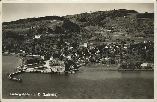 Ludwigshafen Bodensee Luftbild Kat. Bodman-Ludwigshafen