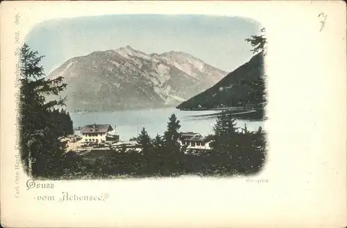 Achensee Panorama Kat. Eben am Achensee