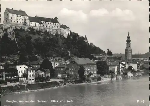 Burghausen Salzach Ach Kat. Burghausen