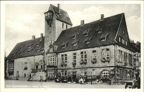 Bad Gandersheim Rathaus  Kat. Bad Gandersheim