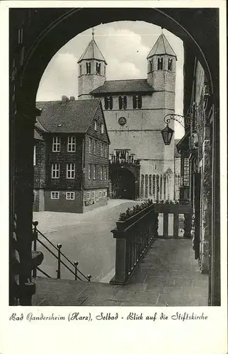 Bad Gandersheim Stiftskirche Kat. Bad Gandersheim