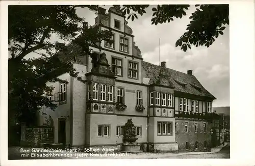 Bad Gandersheim Abtei Elisabethbrunnen Kat. Bad Gandersheim