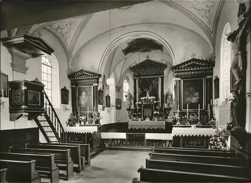 Marquartstein Kirche Hochaltar Kat. Marquartstein