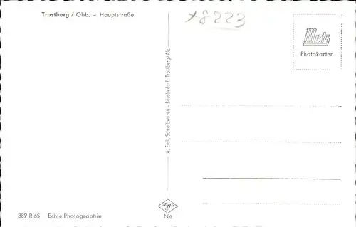 Trostberg Hauptstrasse Kat. Trostberg