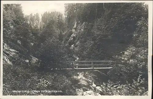 Weiler-Simmerberg Obere Hausbachklamm / Weiler-Simmerberg /Lindau LKR