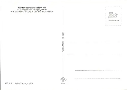 Tiefenbach Passau Entenkopf Rubihorn / Tiefenbach /Passau LKR