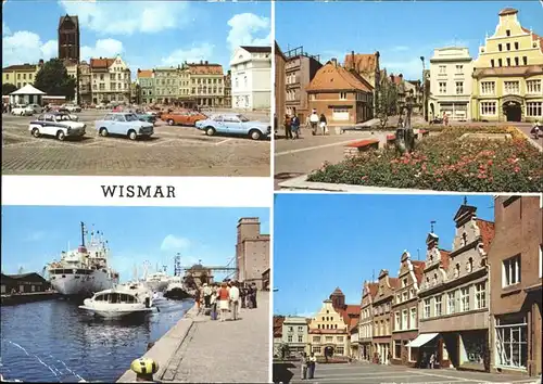 Wismar Mecklenburg Vorpommern Markt, Hafen, Kraemerstrasse / Wismar /Wismar Stadtkreis