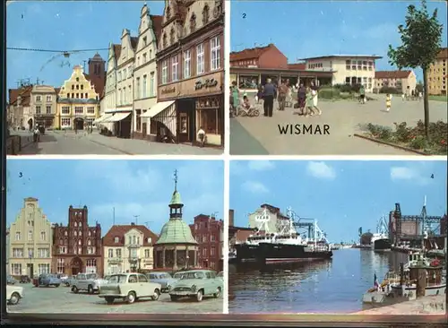 Wismar Mecklenburg Vorpommern Kraemerstrasse, Markt, Hafen / Wismar /Wismar Stadtkreis