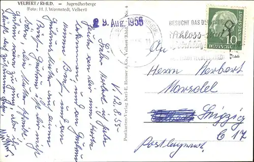Velbert Jugendherberge Kat. Velbert