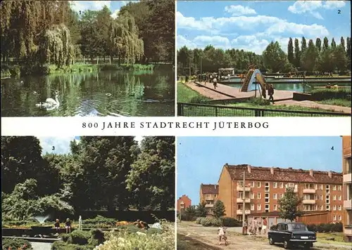 Jueterbog Schlosspark Bad  Kat. Jueterbog