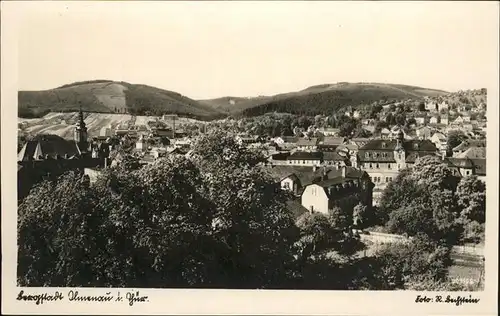 Ilmenau Gesamtansicht Kat. Ilmenau