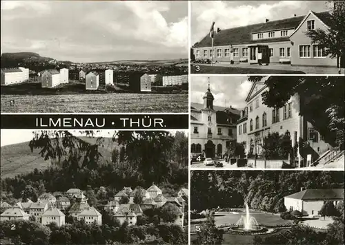 Ilmenau Kulturhaus Marktplatz Kat. Ilmenau