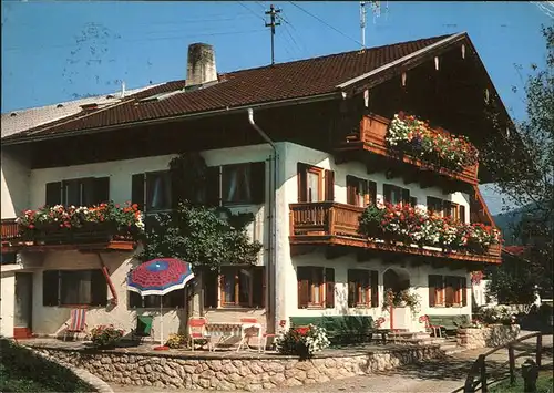 Inzell Gaestehaus Fuschlberger Kat. Inzell