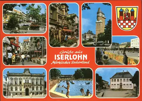 Iserlohn Stadtansichten Kat. Iserlohn