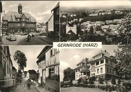 Gernrode Harz Stiftskirche FDGB Ferienheim Stubenberg / Gernrode Harz /Harz LKR