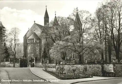 Gernrode Harz Stiftskirche St. Cyriakus / Gernrode Harz /Harz LKR