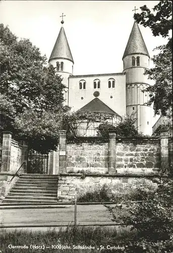 Gernrode Harz Stiftskirche St. Cyriakus / Gernrode Harz /Harz LKR