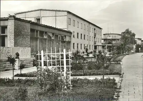 Gernrode Harz FDGB Erholungsheim Fritz Heckert / Gernrode Harz /Harz LKR